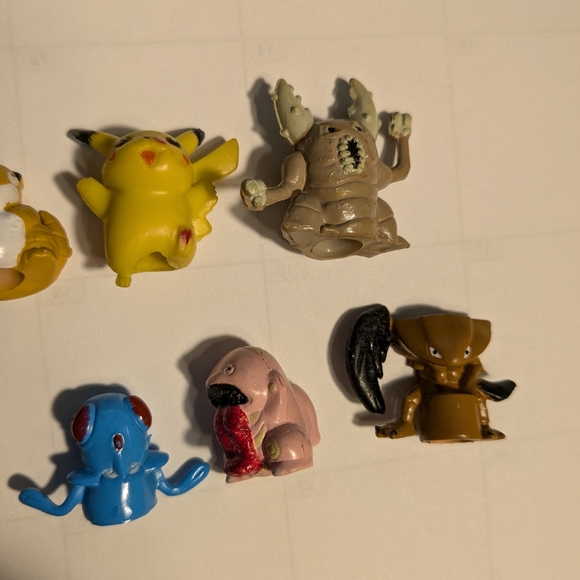 ✨ Rare Vintage Pokemon Pencil Toppers Lot of 9 - Picture 6 of 8